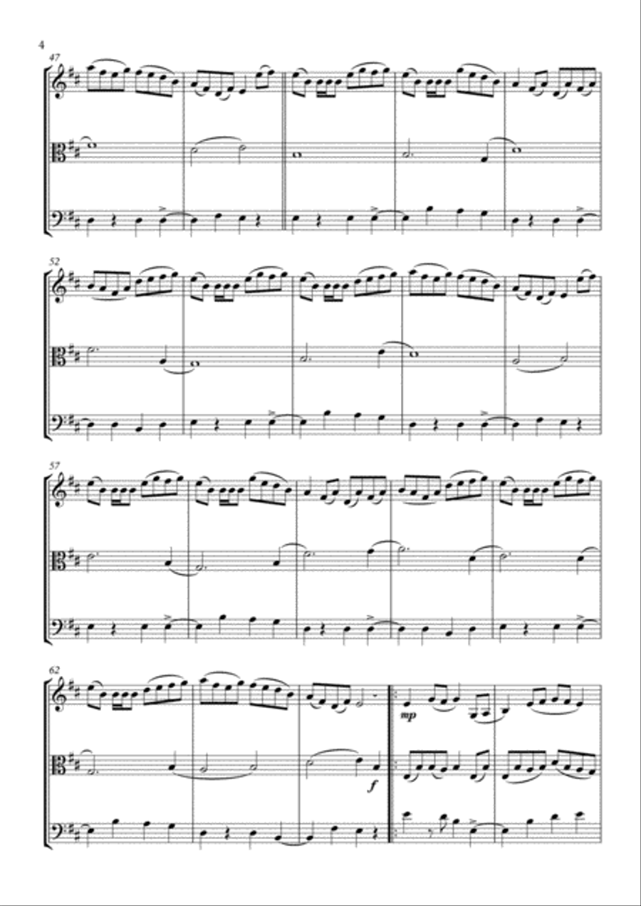 Cooley's Reel Set String Trio scores gallery preview page 4