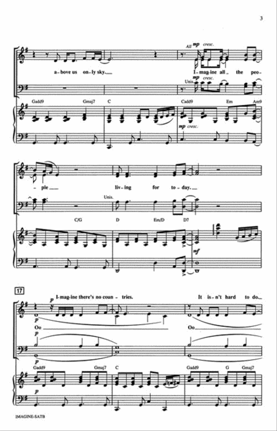Imagine 4-Part scores gallery preview page 4