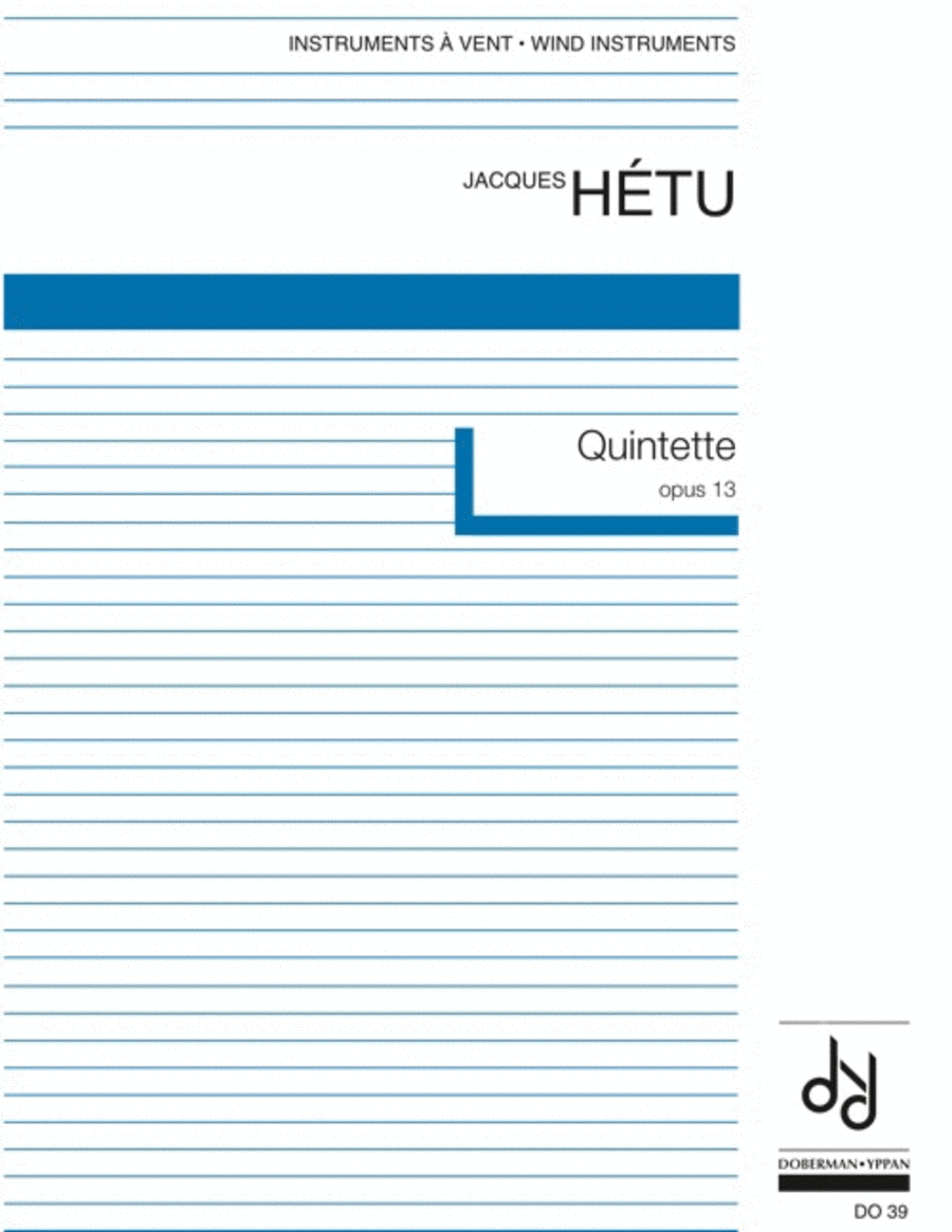 Quintette op. 13