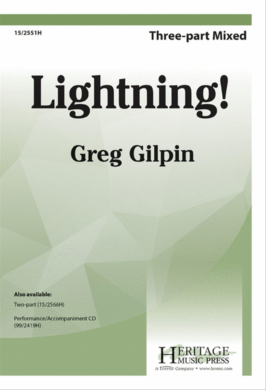 Lightning! 3-Part scores gallery preview page 1