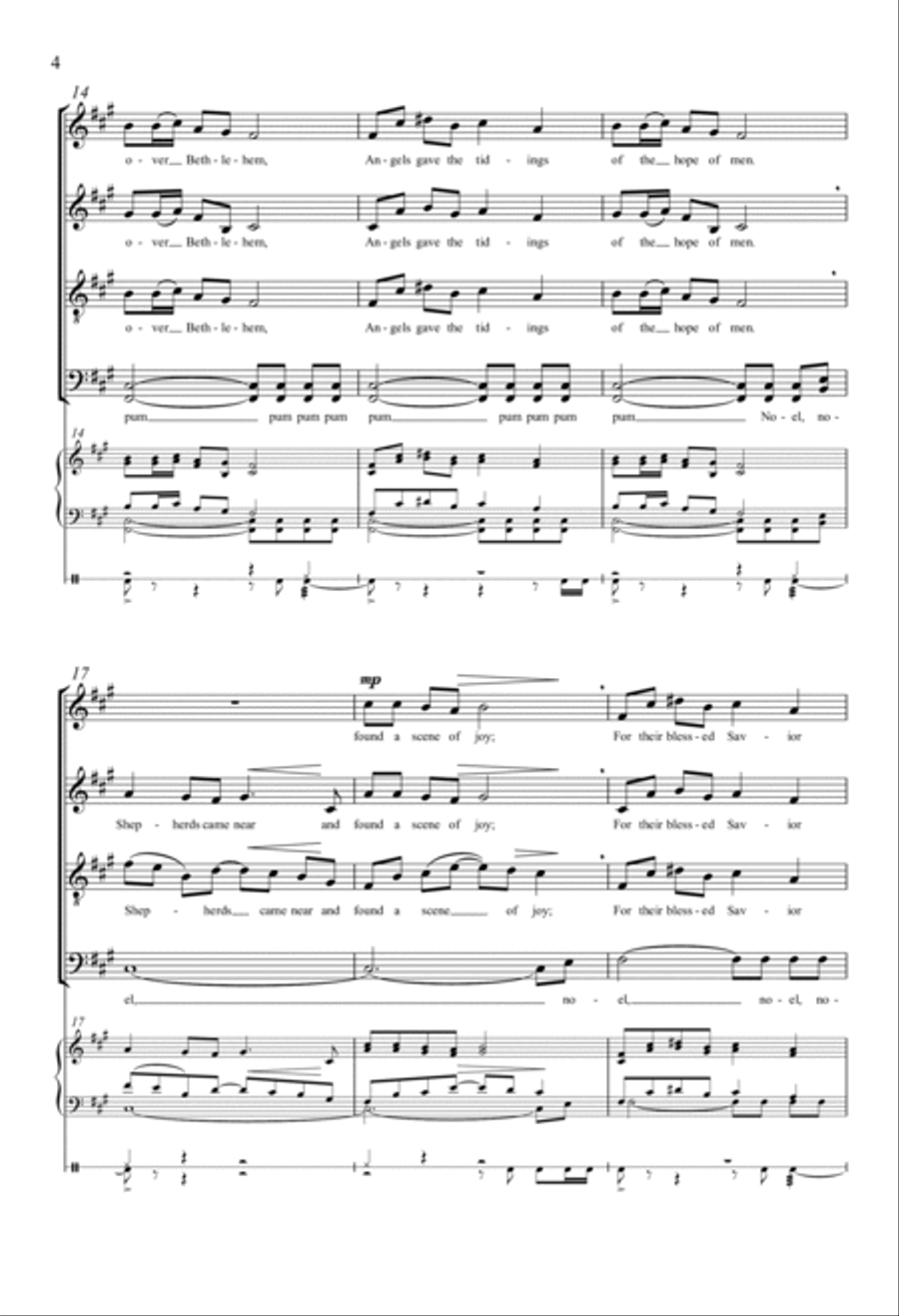 The Rarest Gift 4-Part scores gallery preview page 3