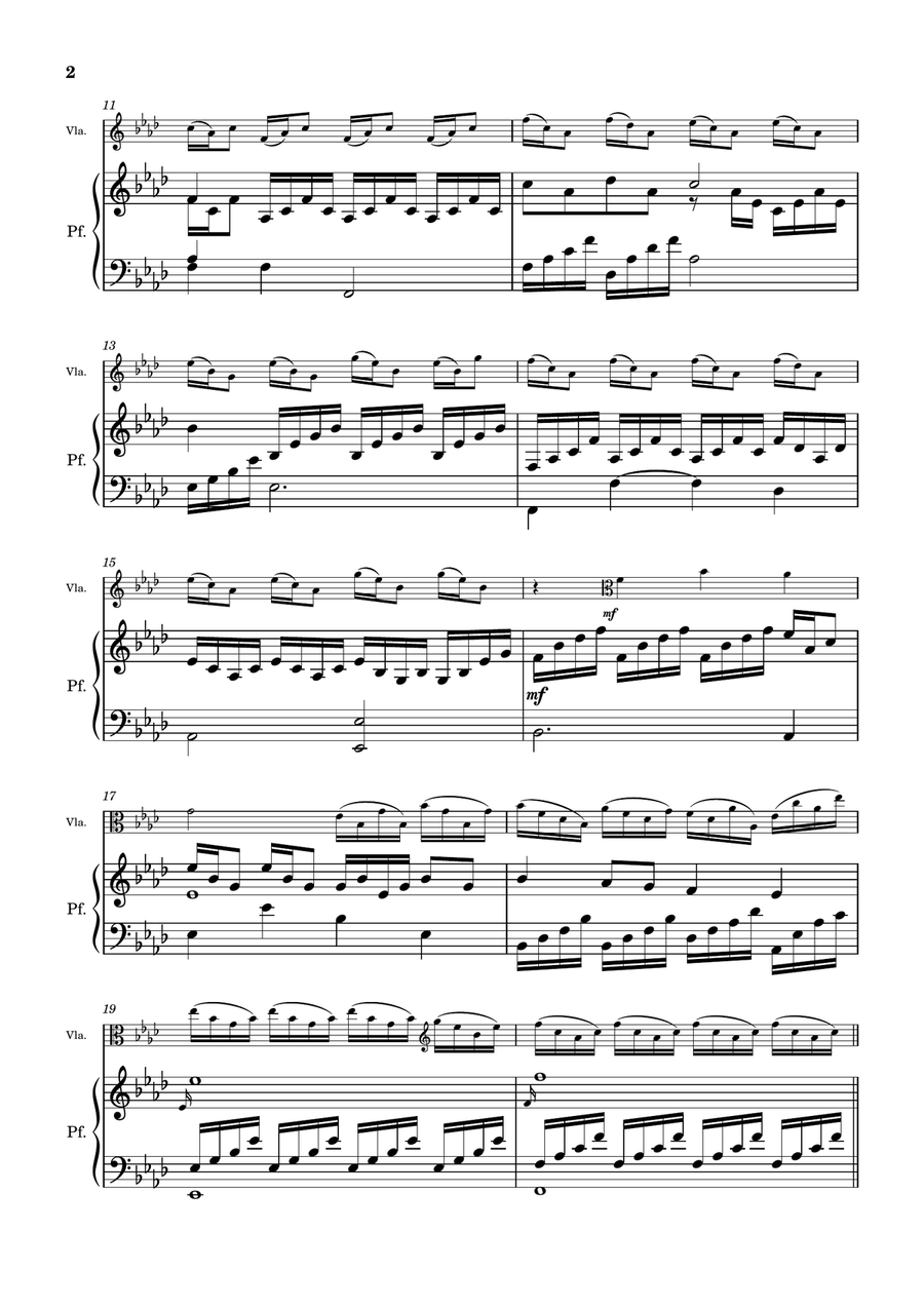 A Hidden Life Chamber Music scores gallery preview page 2