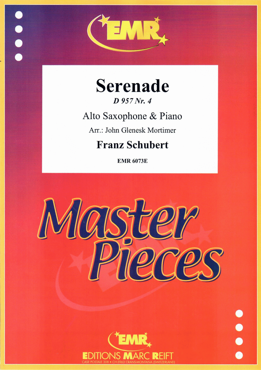 Serenade Alto Saxophone scores gallery preview page 1
