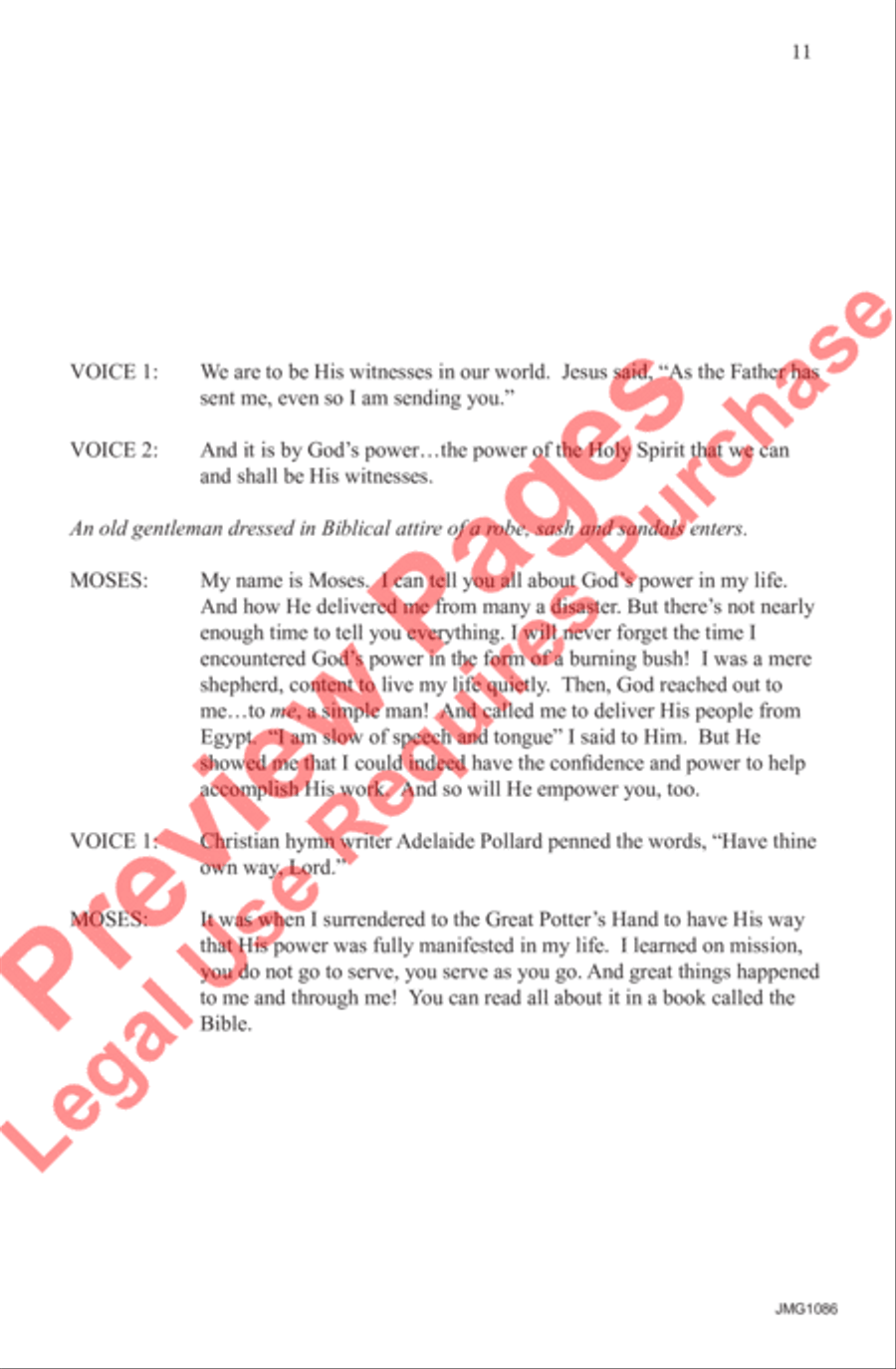 A Call to My People A Call to My People 4-Part scores gallery preview page 12