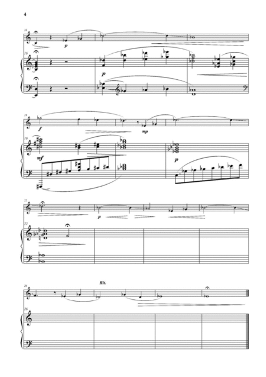 Suite Peruana Suite Peruana Chamber Music scores gallery preview page 4