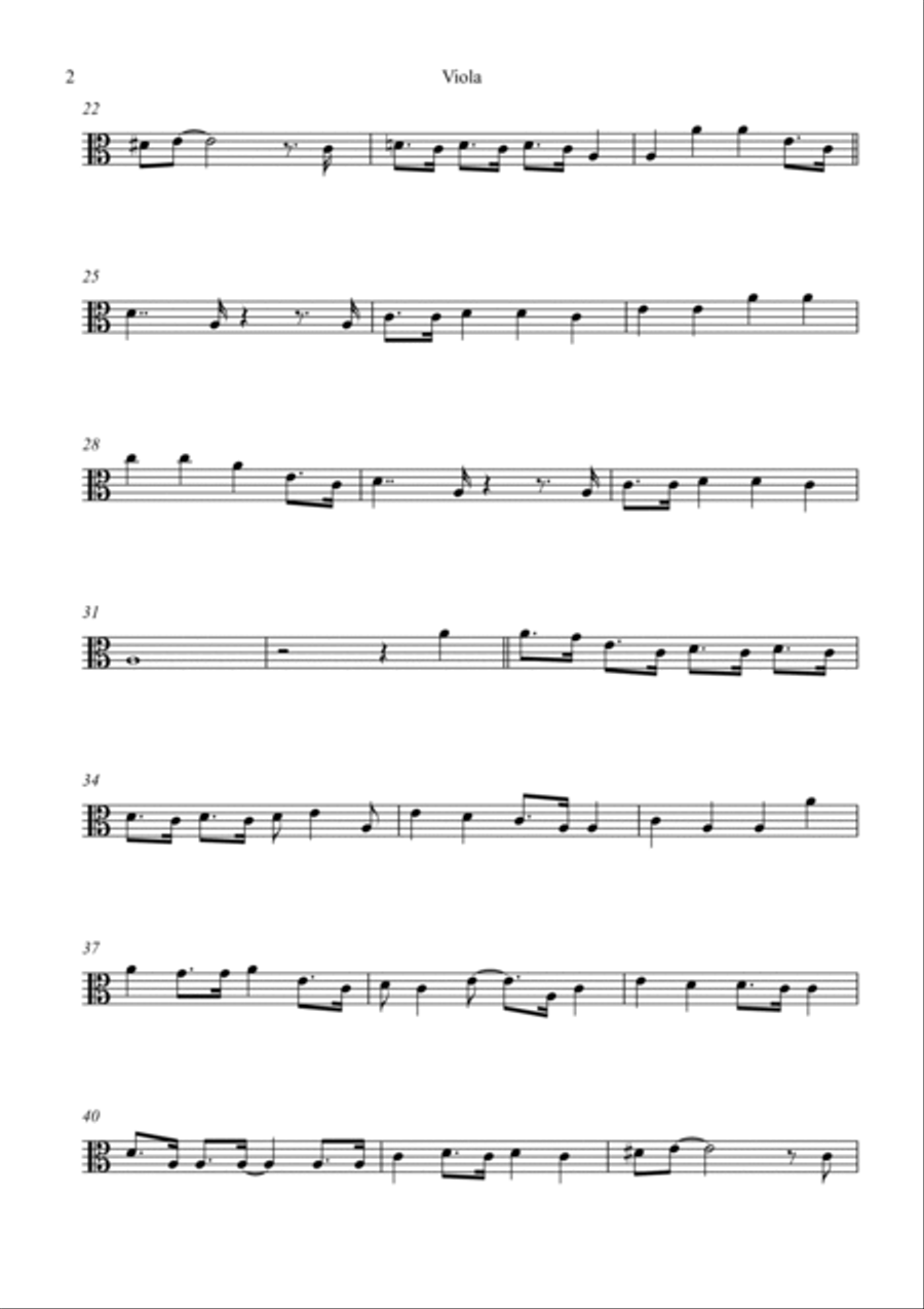 Hit The Road Jack Hit The Road Jack Viola Solo scores gallery preview page 2