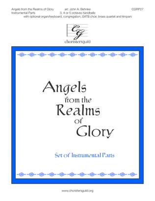 Angels from the Realms of Glory - Instrumental Parts