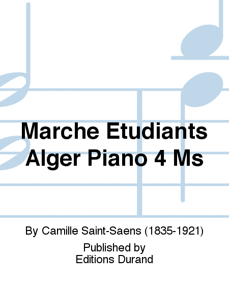 Marche Etudiants Alger Piano 4 Ms