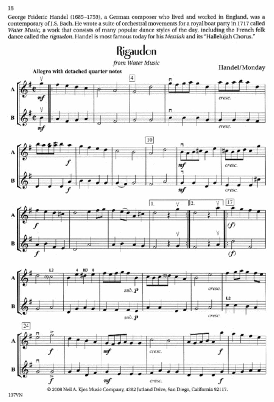 More Strings Extraordinaire! - Violin Orchestra scores gallery preview page 2