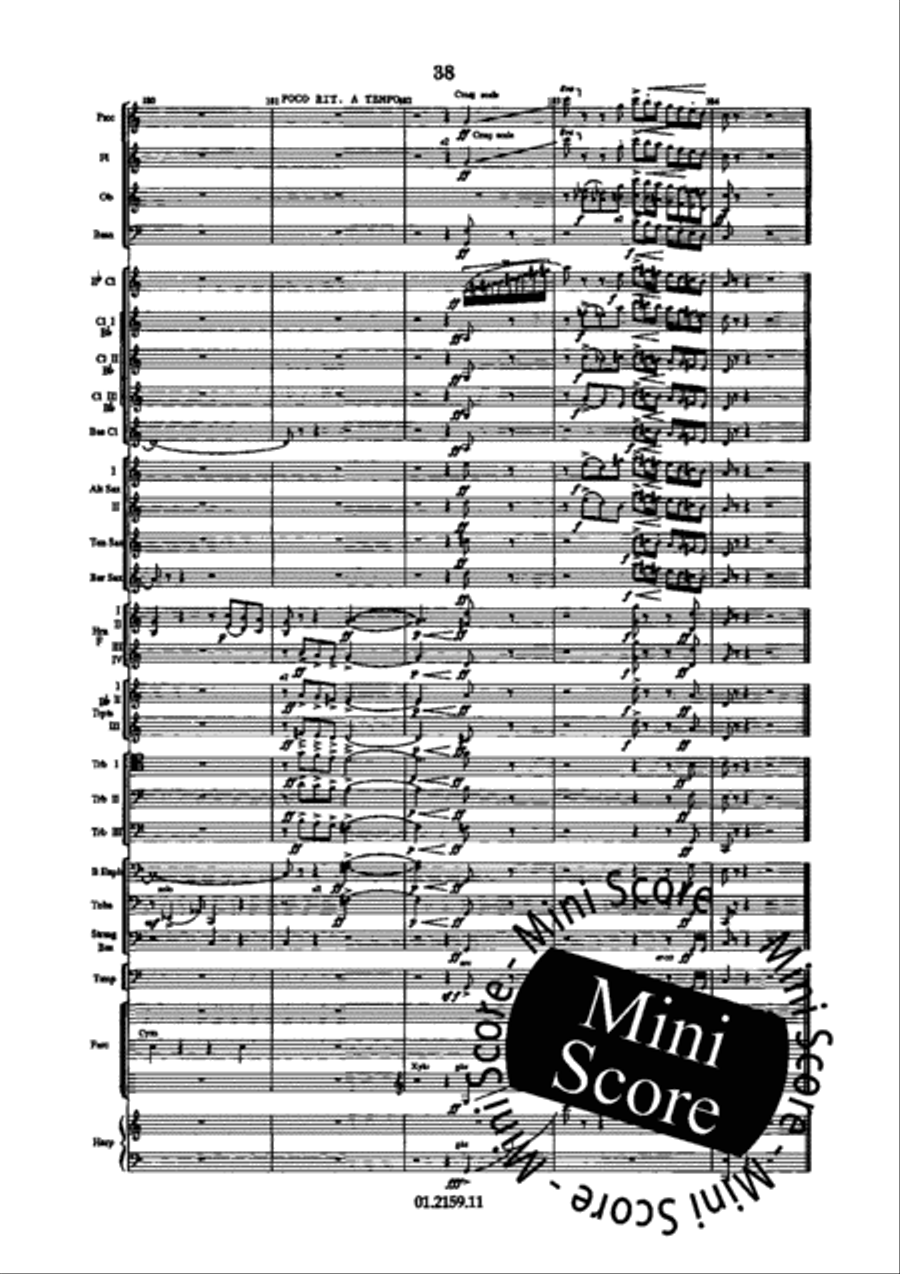 Dance Suite Concert Band scores gallery preview page 46