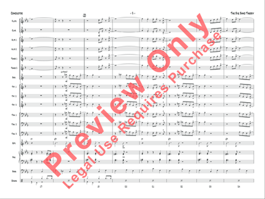 The Big Band Theory The Big Band Theory Jazz Ensemble scores gallery preview page 4