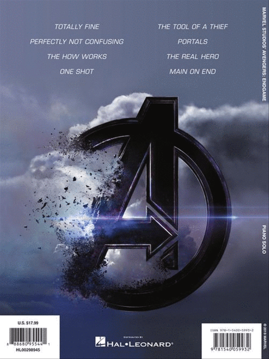 Avengers – Endgame Piano Solo scores gallery preview page 8