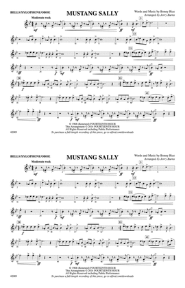 Mustang Sally: Bells/Xylophone/Oboe