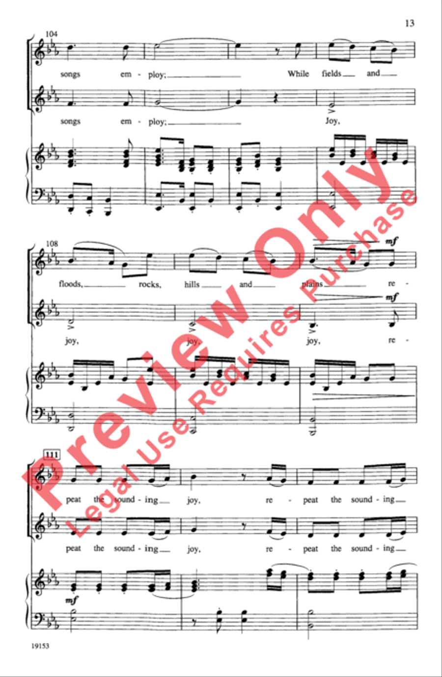 Sing Joy! Sing Joy! 2-Part scores gallery preview page 13