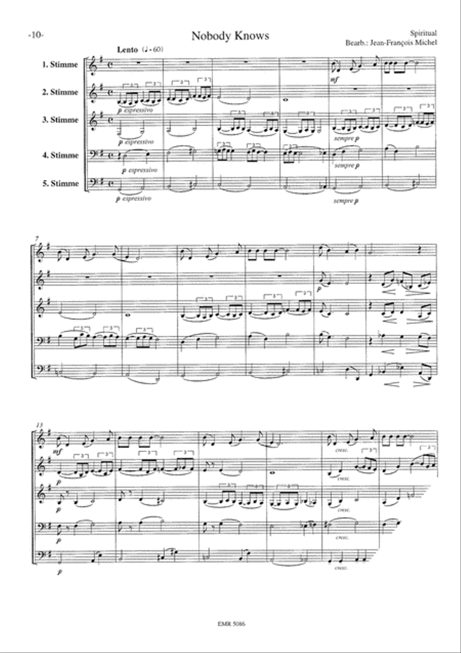 Quintett Album Vol. 07 Concert Band scores gallery preview page 6