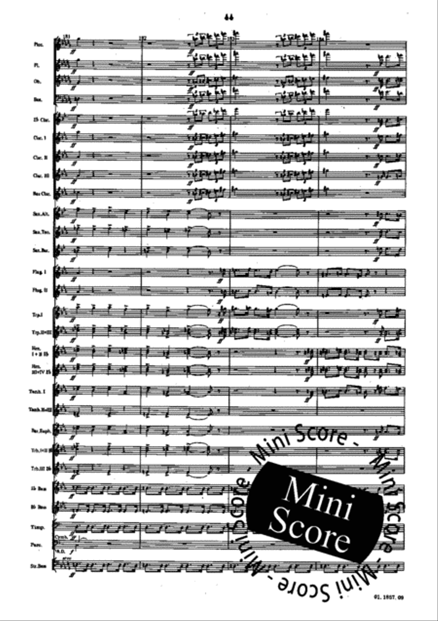 Evocazioni Evocazioni Concert Band scores gallery preview page 48