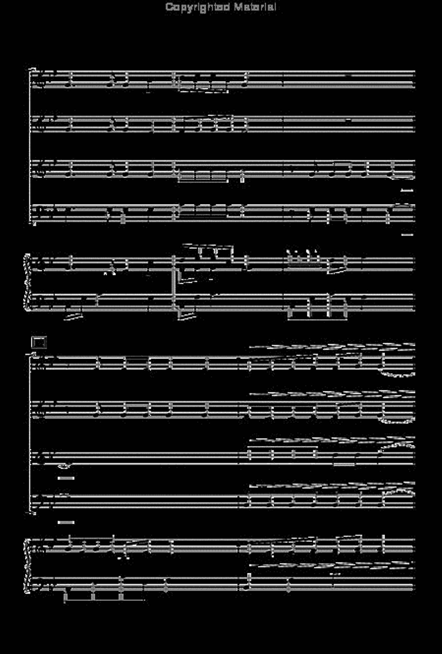 When I Think of You - SATB Octavo 4-Part scores gallery preview page 3