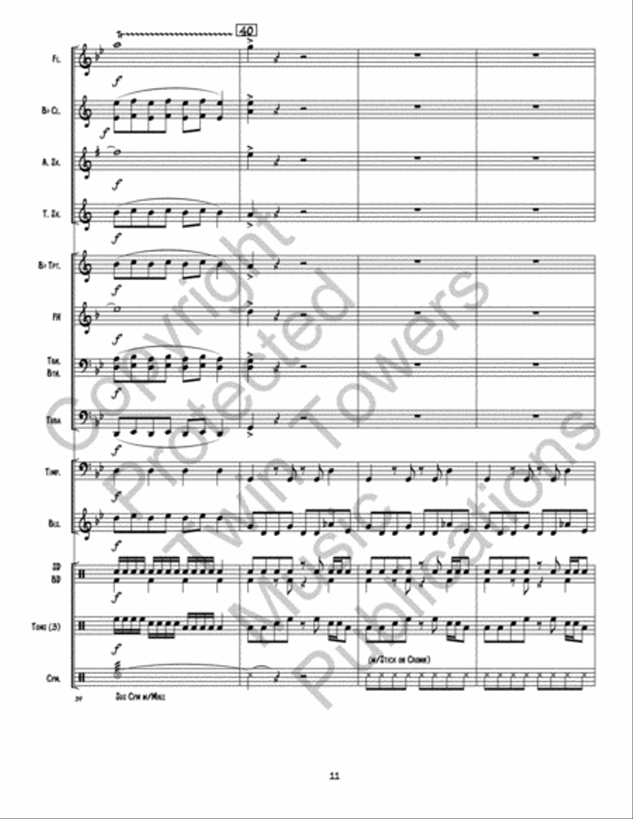 Its Alive! Concert Band scores gallery preview page 12