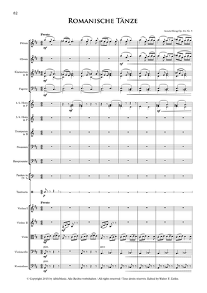 Romanischer Tanz No. 5, op.22 - Score Only