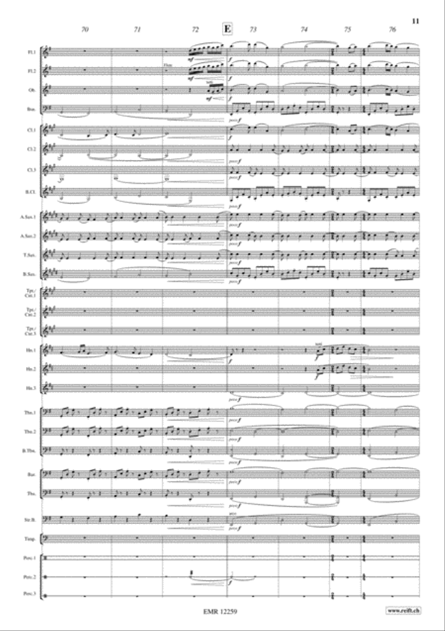 Stardust Concert Band scores gallery preview page 11