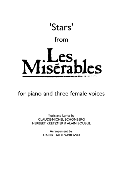 Stars in Harmony for SSA & Piano