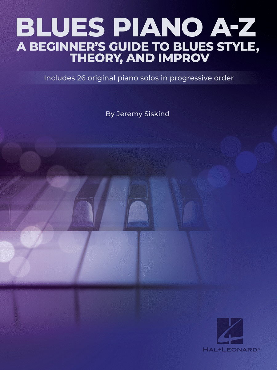 Blues A-Z: A Beginner's Guide to Blues Style, Theory, and Improv Piano Method scores gallery preview page 1