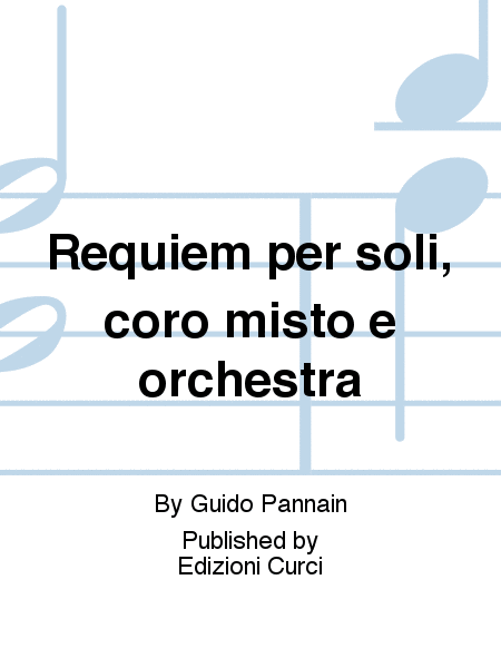 Requiem per soli, coro misto e orchestra