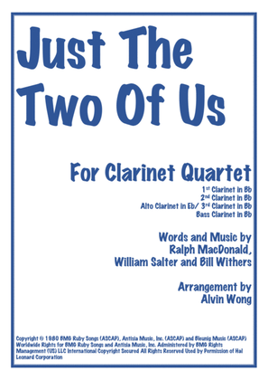 Book cover for Just The Two Of Us