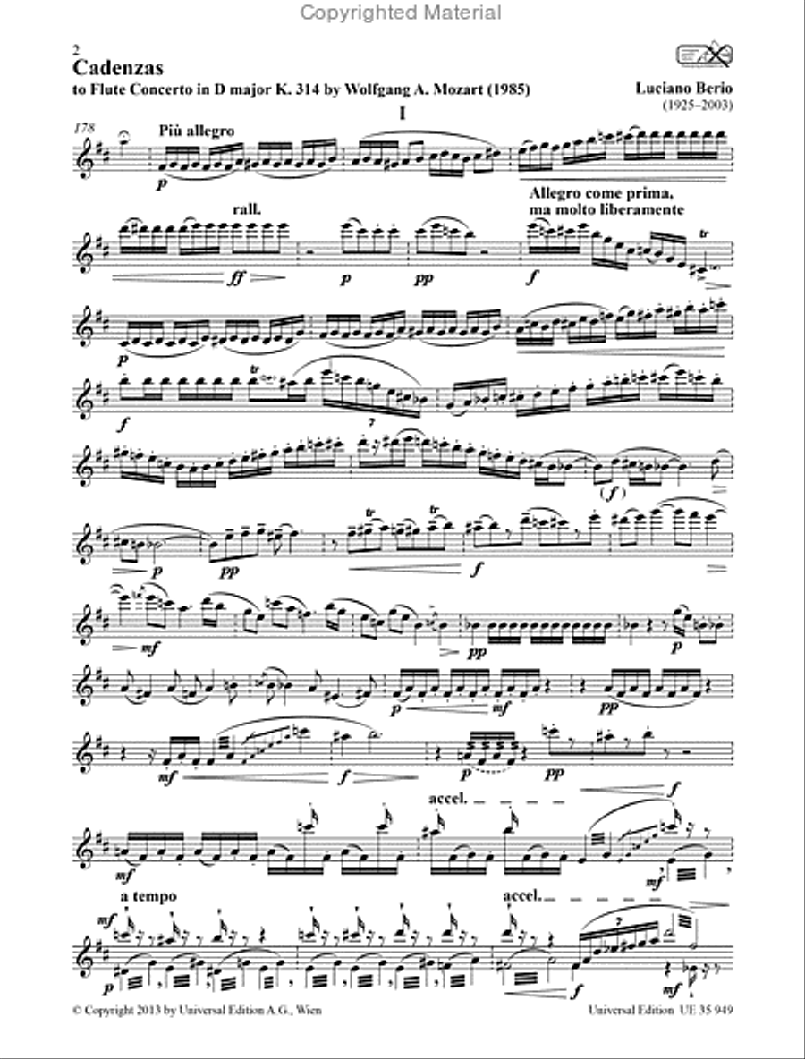 Cadenzas Chamber Music scores gallery preview page 2
