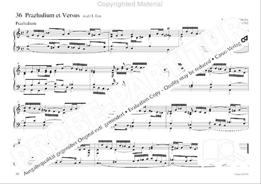 Organo pleno. Orgelstucke zum Ein- und Auszug Organ Solo scores gallery preview page 54