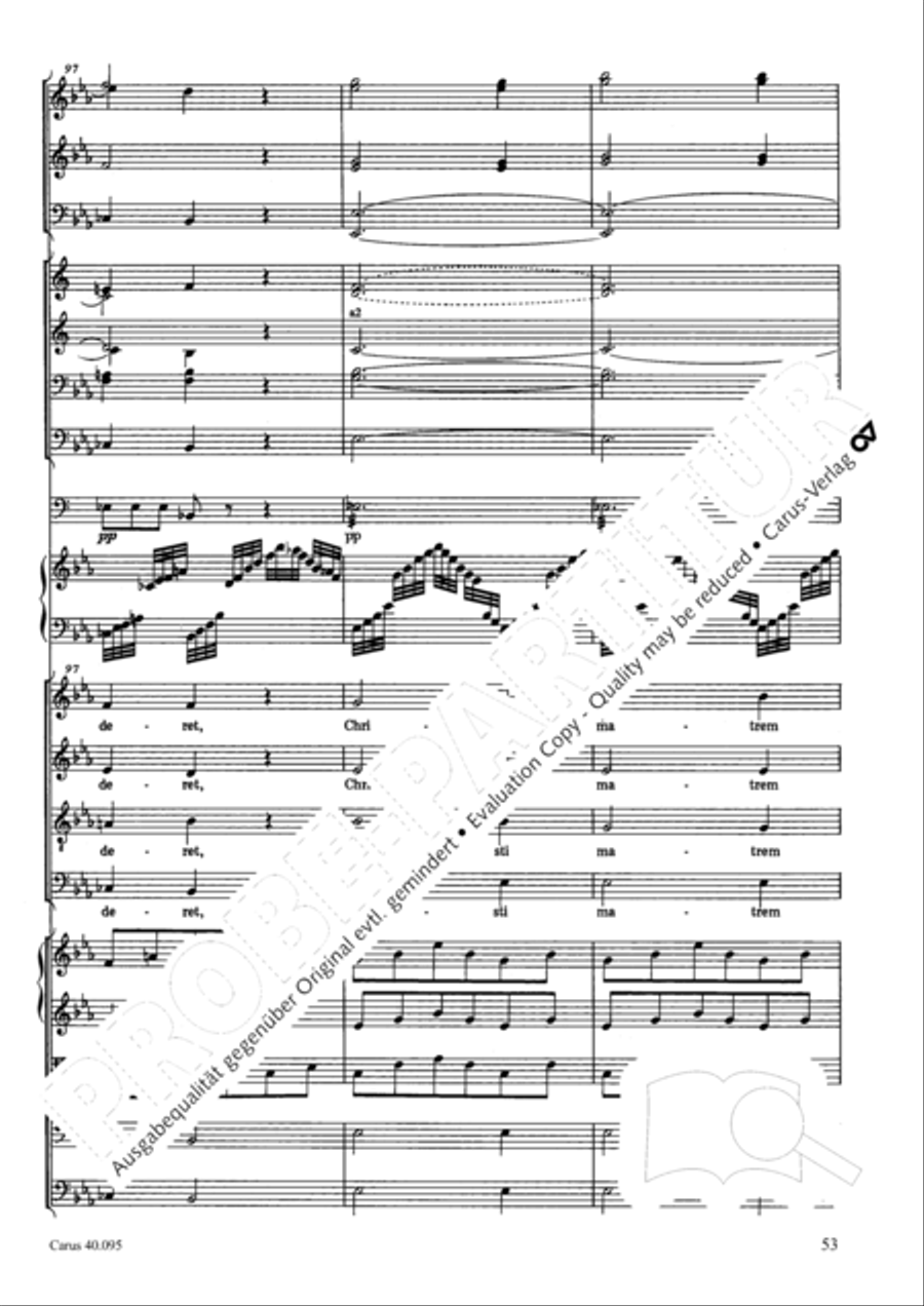 The Seven Words (Die Sieben Worte) 4-Part scores gallery preview page 68