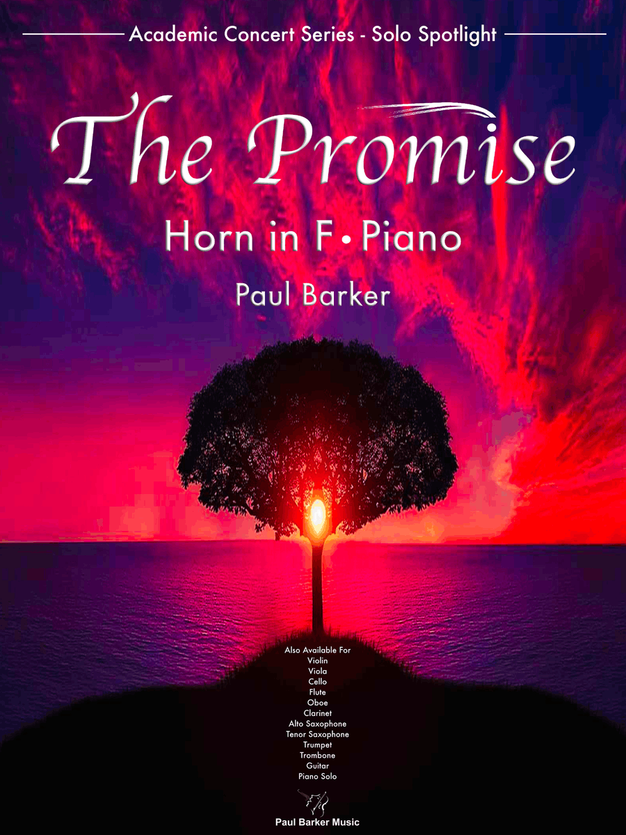 The Promise (Horn in F and Piano) Piano scores gallery preview page 1