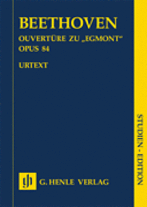 Book cover for “Egmont” Overture Op. 84