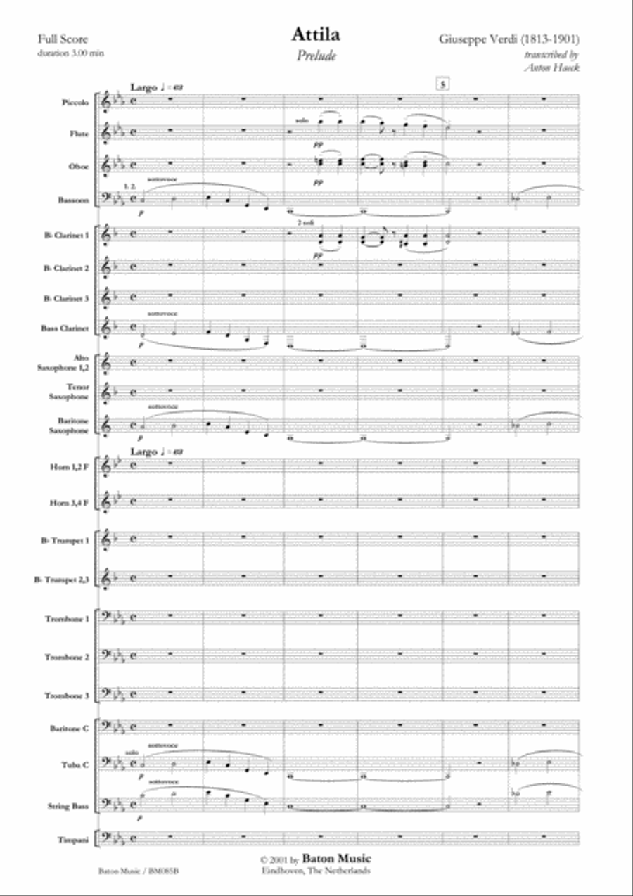 Attila Concert Band scores gallery preview page 2