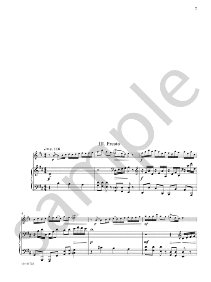 Concertino Italiano Chamber Music scores gallery preview page 7