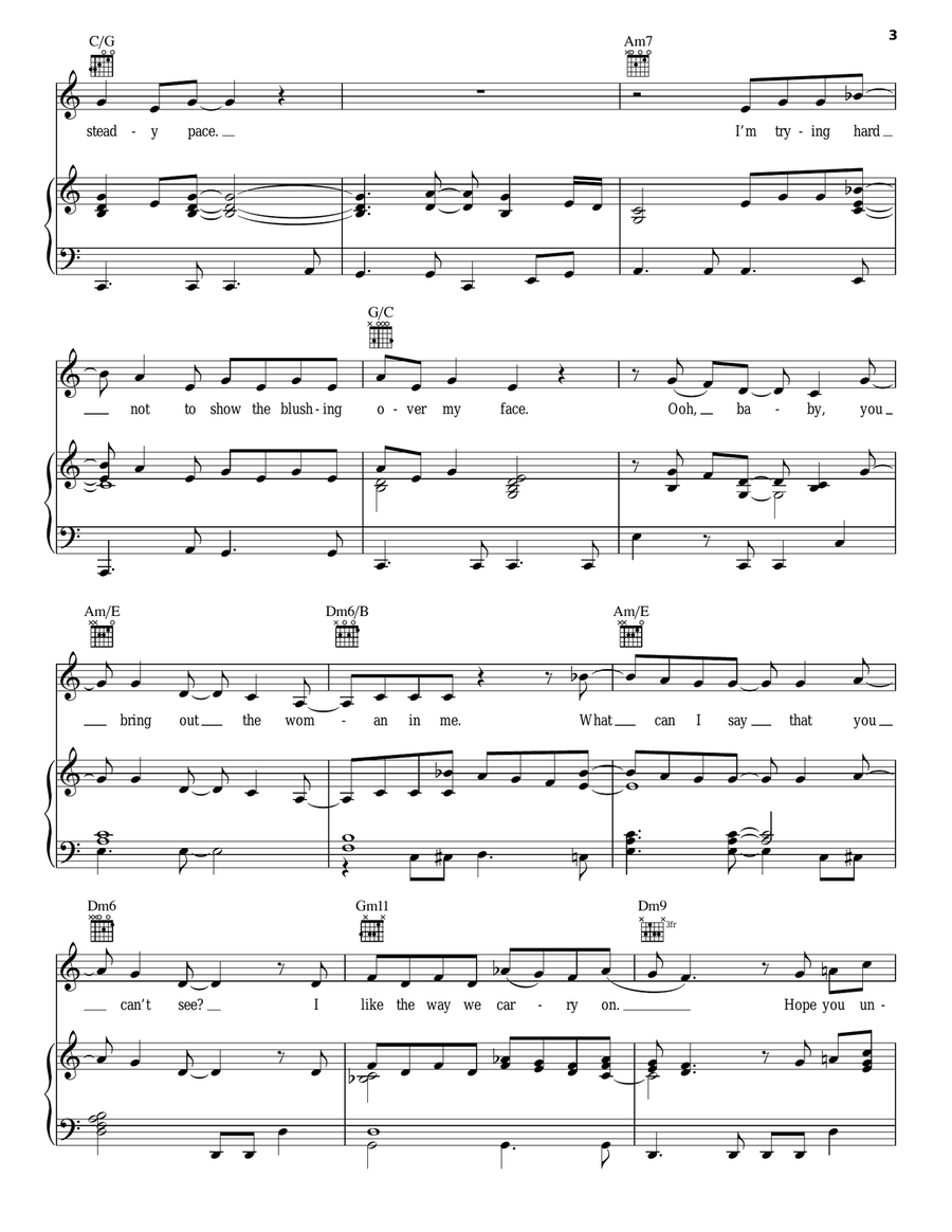 Hooked On Your Love Hooked On Your Love Piano, Vocal, Guitar scores gallery preview page 3
