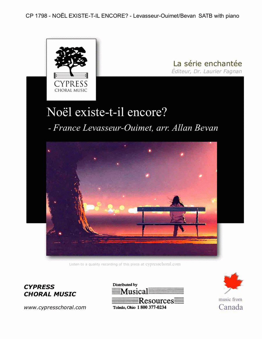 Noel Existe-T-Il Encore 4-Part scores gallery preview page 1