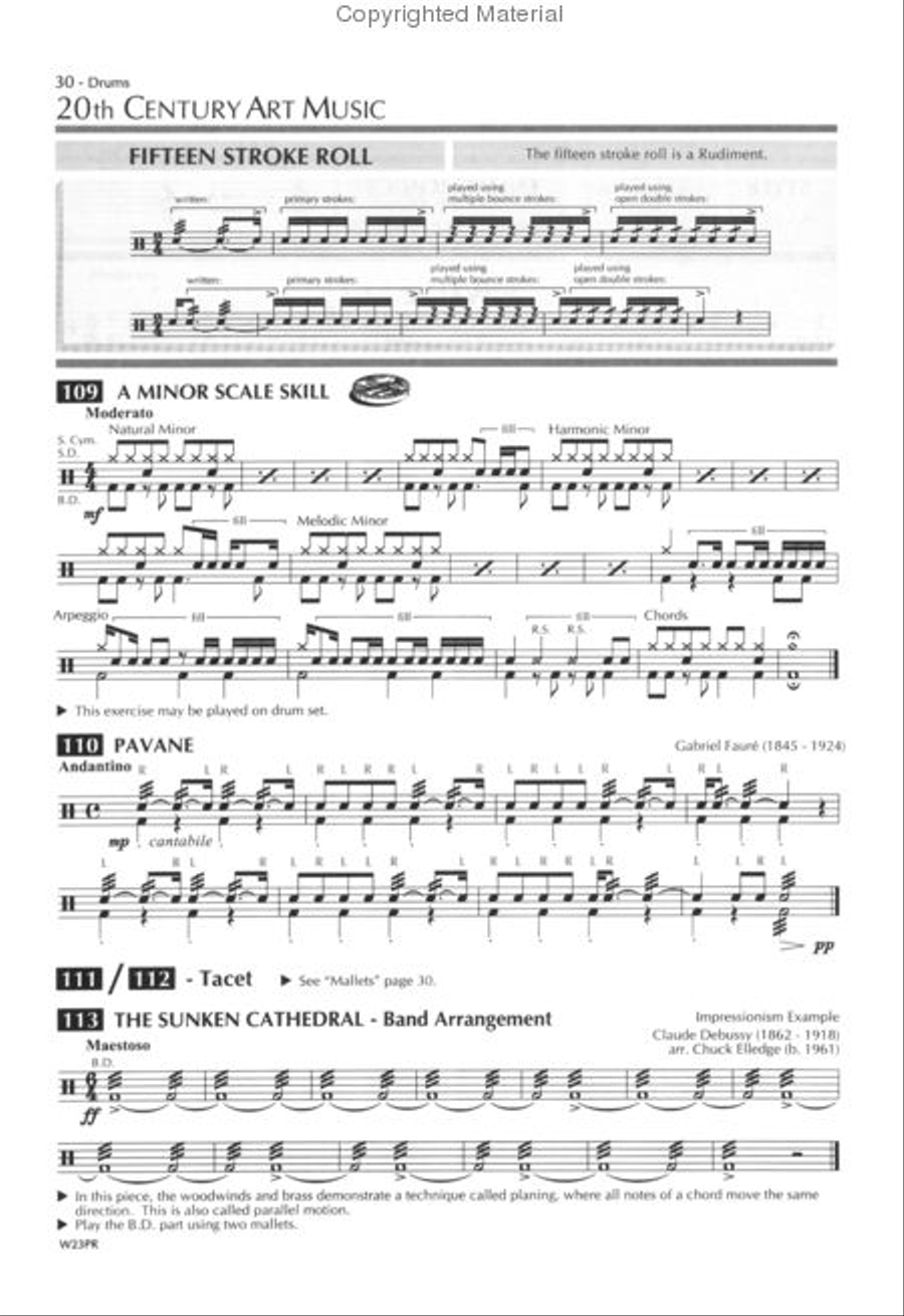 Standard of store excellence percussion