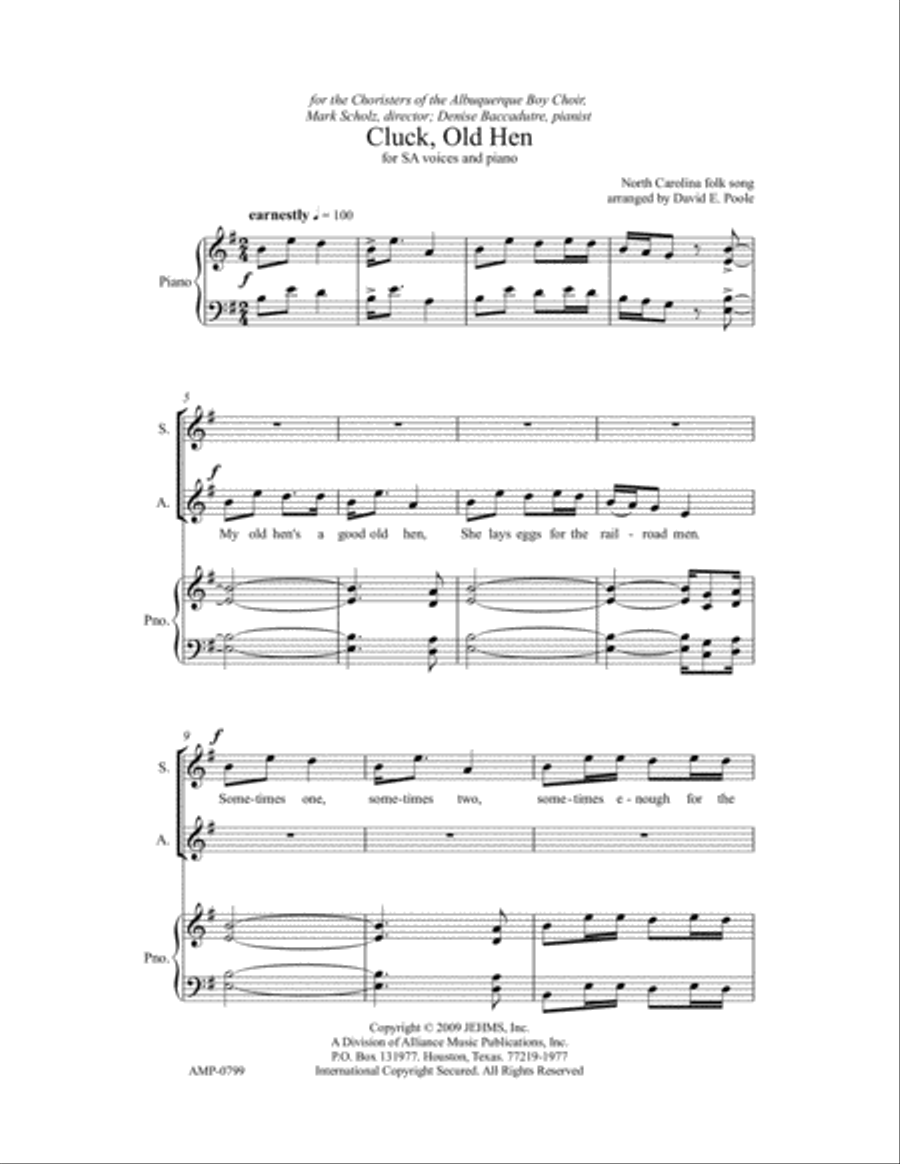 Cluck, Old Hen Cluck, Old Hen SA scores gallery preview page 2