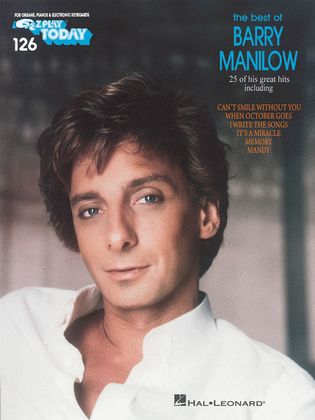 Book cover for Best of Barry Manilow