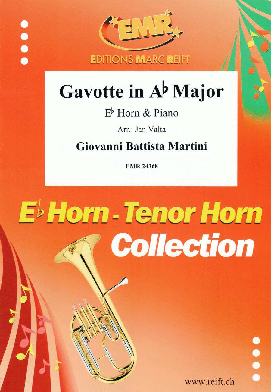 Gavotte in Ab Major Gavotte in Ab Major Horn scores gallery preview page 1