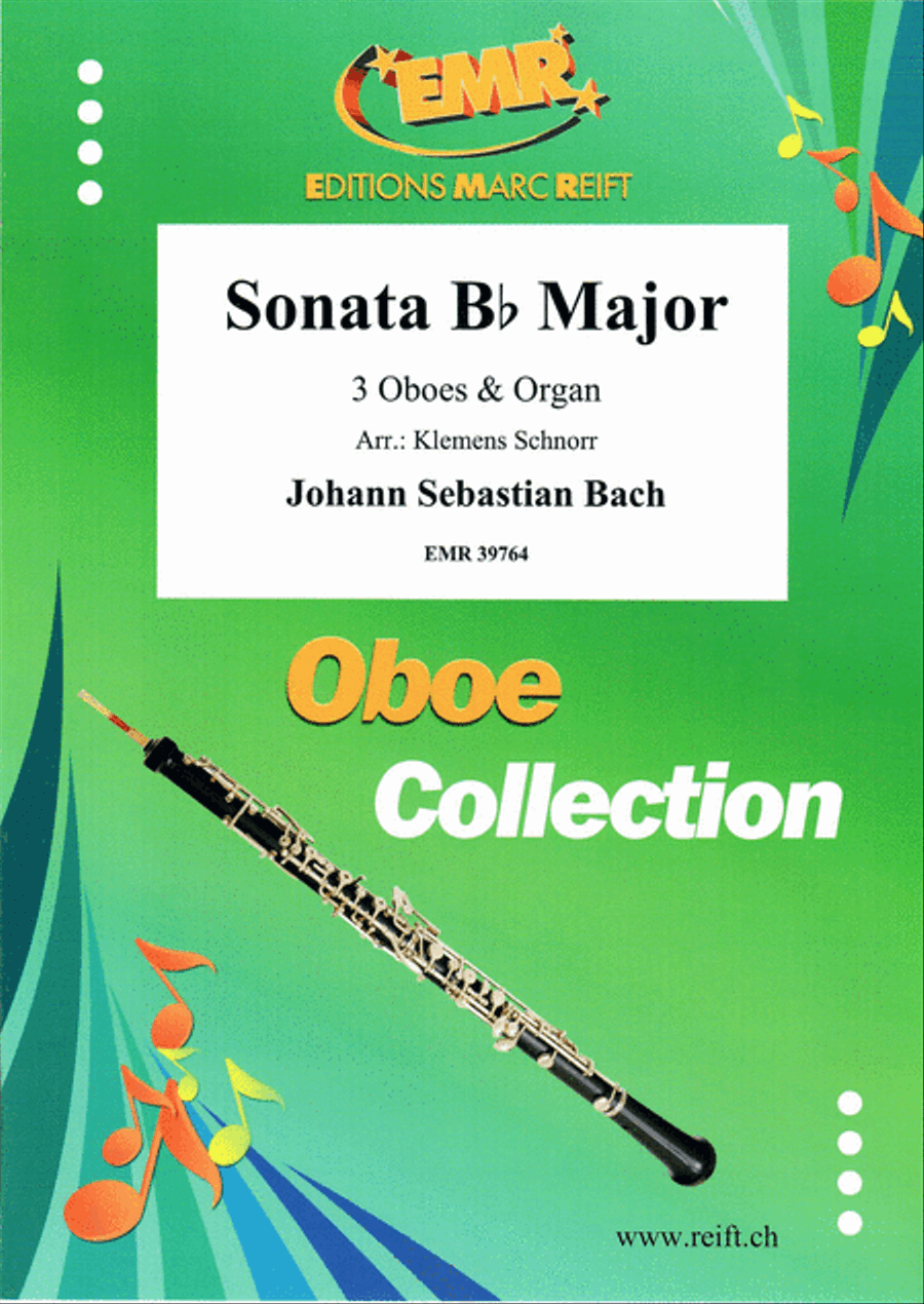 Sonata Bb Major Sonata Bb Major Oboe scores gallery preview page 1