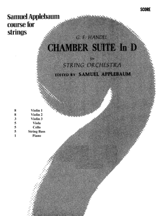 Chamber Suite in D: Score