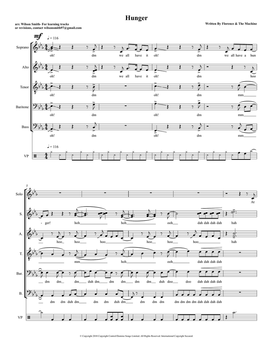 Hunger Divisi scores gallery preview page 1
