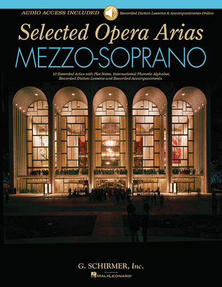 Book cover for Selected Opera Arias