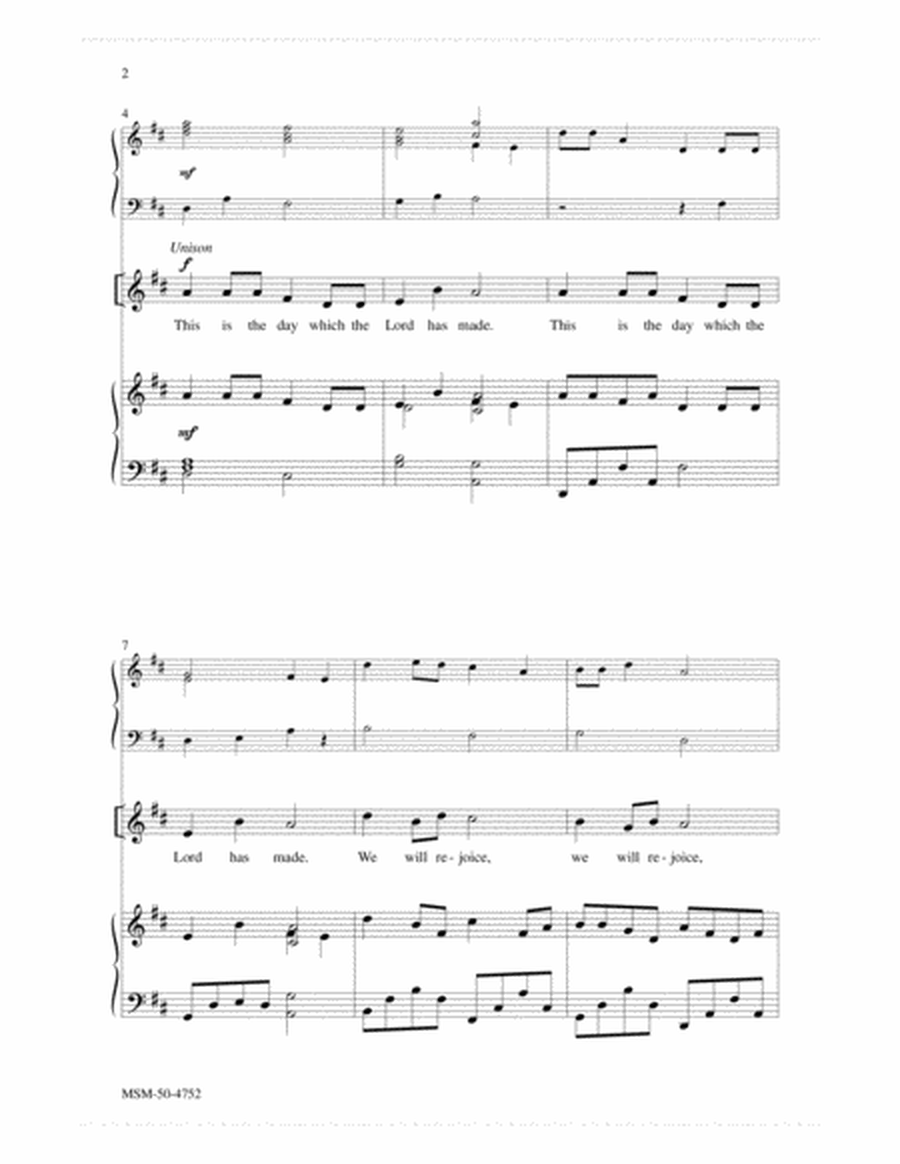 Easter Bells (Choral Score) image number null