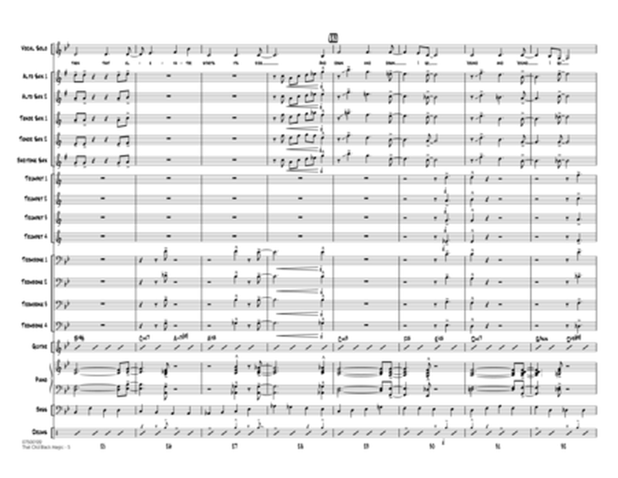 That Old Black Magic - Conductor Score (Full Score)