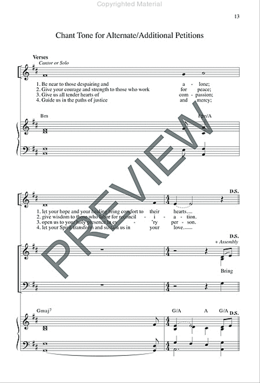 Sing for Peace - Preview edition SA scores gallery preview page 12