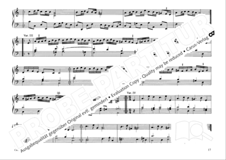 Estendorffer: Orgelwerke II (Organ Works II) Organ Solo scores gallery preview page 20