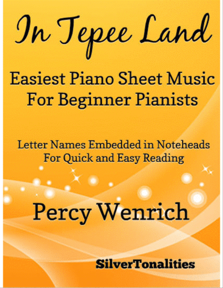 In Tepee Land Easiest Piano Sheet Music for Beginner Pianists Easy Piano scores gallery preview page 1